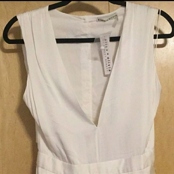 Alice+Olivia Chantay Sleeveless Asymmetric Maxi - Picture 3 of 11